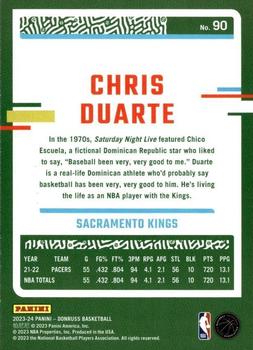 2023-24 Donruss - Choice Red #90 Chris Duarte Back