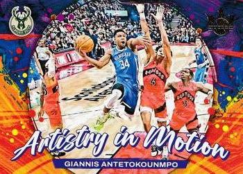 2023-24 Panini Court Kings - Artistry In Motion #2 Giannis Antetokounmpo Front