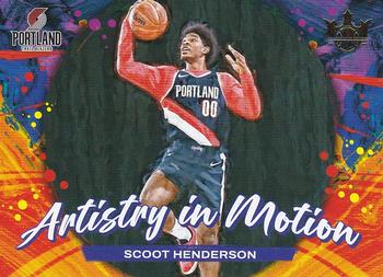 2023-24 Panini Court Kings - Artistry In Motion #27 Scoot Henderson Front