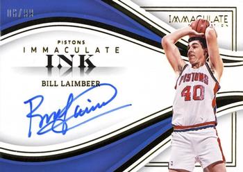 2022-23 Panini Immaculate Collection - Immaculate Ink #II-BLL Bill Laimbeer Front