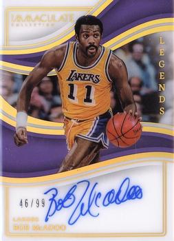 2022-23 Panini Immaculate Collection - Immaculate Legends #ILE-BOB Bob McAdoo Front