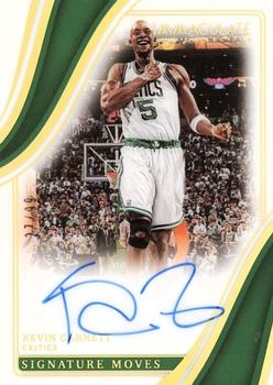 2022-23 Panini Immaculate Collection - Immaculate Signature Moves #ISV-KGA Kevin Garnett Front