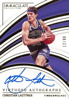 2022-23 Panini Immaculate Collection - Virtuoso Autographs #VA-CHL Christian Laettner Front