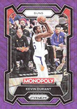2023-24 Panini Prizm Monopoly - Purple #70 Kevin Durant Front
