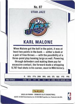 2023-24 Donruss Elite - Aspirations #87 Karl Malone Back
