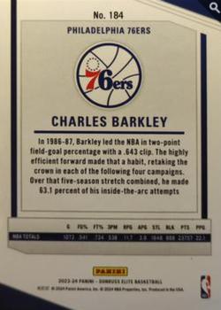 2023-24 Donruss Elite - Gold #184 Charles Barkley Back