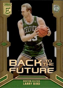 2023-24 Donruss Elite - Back to the Future Gold #7 Larry Bird Front