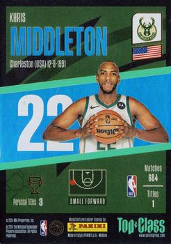 2023-24 NBA Top Class #183 Khris Middleton Back