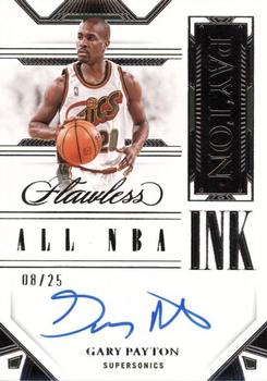 2022-23 Panini Flawless - All NBA Ink #ALL-GPY Gary Payton Front