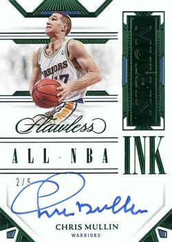 2022-23 Panini Flawless - All-NBA Ink Emerald #ALL-CML Chris Mullin Front