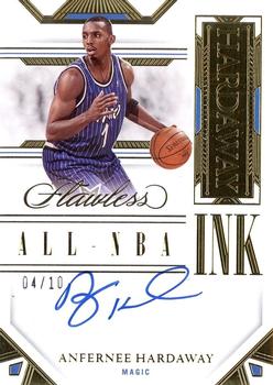 2022-23 Panini Flawless - All-NBA Ink Gold #ALL-AHW Anfernee Hardaway Front