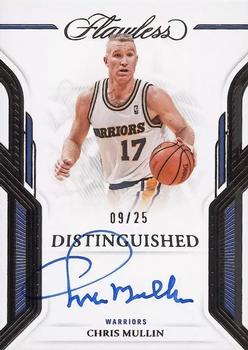 2022-23 Panini Flawless - Distinguished Autos #DA-CML Chris Mullin Front