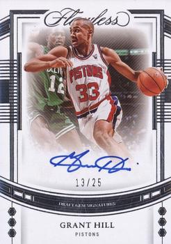 2022-23 Panini Flawless - Draft Gem Signatures #DGS-GHL Grant Hill Front