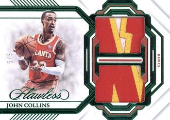 2022-23 Panini Flawless - Dual Patches Emerald #DPH-COL John Collins Front
