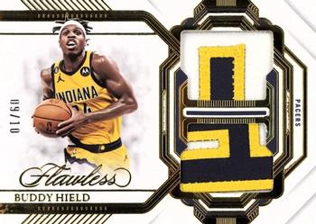 2022-23 Panini Flawless - Dual Patches Gold #DPH-BUD Buddy Hield Front