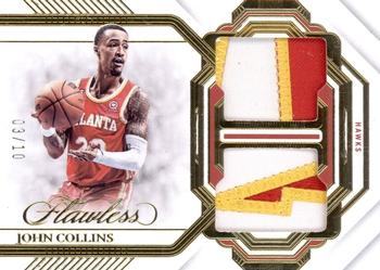 2022-23 Panini Flawless - Dual Patches Gold #DPH-COL John Collins Front