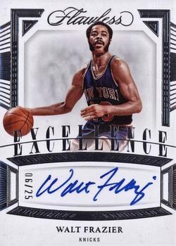 2022-23 Panini Flawless - Excellence Signatures #ES-WFZ Walt Frazier Front