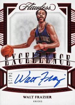 2022-23 Panini Flawless - Excellence Signatures Ruby #ES-WFZ Walt Frazier Front