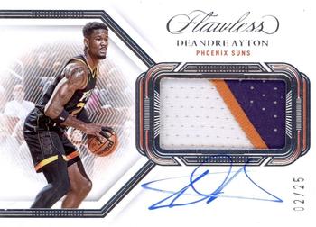 2022-23 Panini Flawless - Horizontal Patch Auto #HPA-DAY Deandre Ayton Front