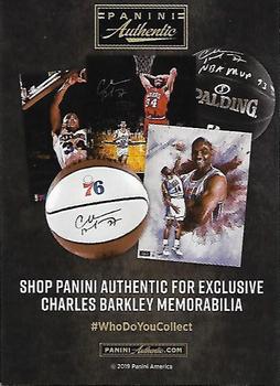 2018-19 Panini Philadelphia 76ers Charles Barkley Jersey Retirement Night SGA #NNO Charles Barkley Back