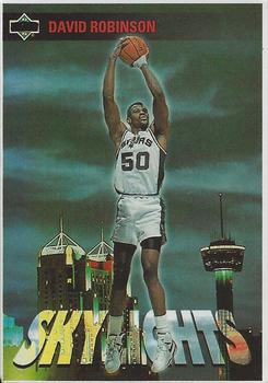1991-92 Panini Stickers (Greek) - Non-Numbered Card Variations #NNO Shaquille O'Neal / David Robinson Back