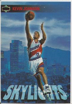 1991-92 Panini Stickers (Greek) - Non-Numbered Card Variations #NNO Glen Rice / Kevin Johnson Back