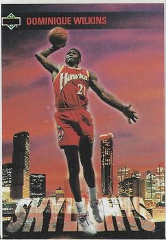 1991-92 Panini Stickers (Greek) - Non-Numbered Card Variations #NNO Alonzo Mourning / Dominique Wilkins Back