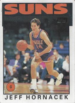 1991-92 Panini Stickers (Greek) - Non-Numbered Card Variations #NNO Jeff Hornacek / Brian Howard Front