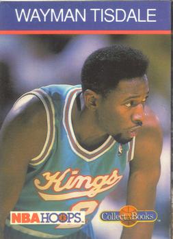 1990-91 Hoops Collect-A-Books #12 Wayman Tisdale Front
