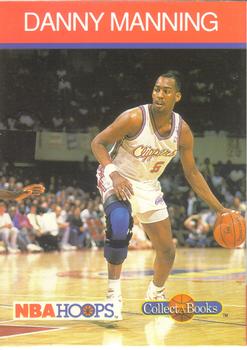 1990-91 Hoops Collect-A-Books #17 Danny Manning Front