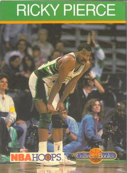 1990-91 Hoops CollectABooks #21 Ricky Pierce Front