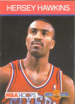 1990-91 Hoops Collect-A-Books #28 Hersey Hawkins Front