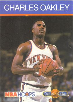 1990-91 Hoops Collect-A-Books #32 Charles Oakley Front