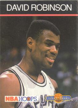 1990-91 Hoops Collect-A-Books #34 David Robinson Front