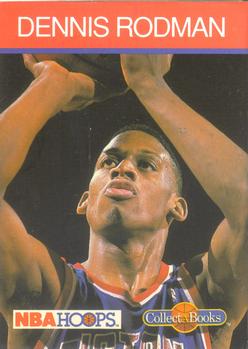 1990-91 Hoops Collect-A-Books #46 Dennis Rodman Front