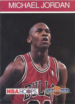 1990-91 Hoops CollectABooks #4 Michael Jordan Front