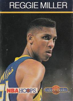 1990-91 Hoops Collect-A-Books #7 Reggie Miller Front