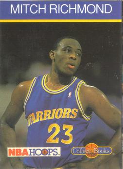 1990-91 Hoops Collect-A-Books #9 Mitch Richmond Front