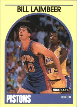 1989-90 Hoops Superstars #29 Bill Laimbeer Front