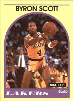 1989-90 Hoops Superstars #48 Byron Scott Front