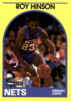 1989-90 Hoops Superstars #63 Roy Hinson Front