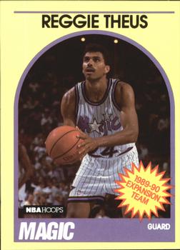 1989-90 Hoops Superstars #68 Reggie Theus Front