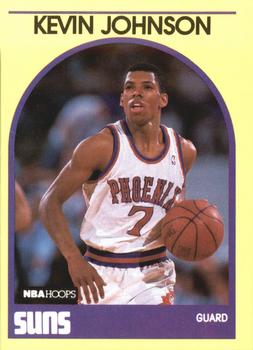 1989-90 Hoops Superstars #75 Kevin Johnson Front