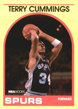 1989-90 Hoops Superstars #87 Terry Cummings Front