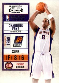 2010-11 Playoff Contenders Patches #11 Channing Frye Front