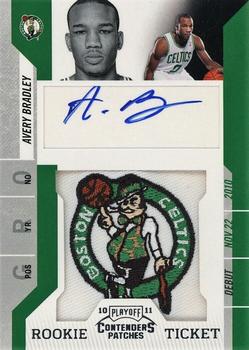 2010-11 Playoff Contenders Patches #118 Avery Bradley Front
