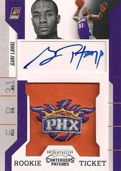 2010-11 Playoff Contenders Patches #185 Gani Lawal Front