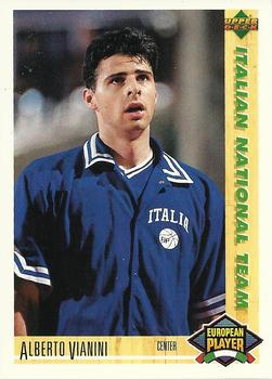 1991-92 Upper Deck Italian #117 Alberto Vianini Front