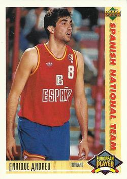 1991-92 Upper Deck Italian #124 Enrique Andreu Front