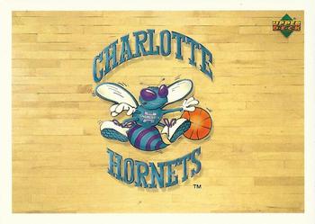 1991-92 Upper Deck Italian #133 Charlotte Hornets Logo Front